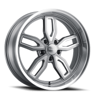 608 GY Grey / Milled Spokes-Diamond Lip